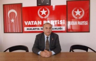 Vatan Partisi Malatya İl Başkanı Arif Doğan’ın...