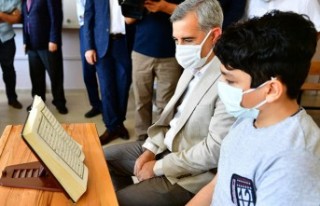 Başkan Çınar, Tobb Hafız İmam Ortaokulunu Ziyaret...