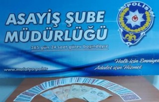 Kumarcılara yer sağlayan şahsa işlem yapıldı