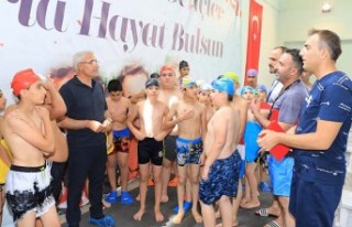 Battalgazi’deki Yüzme Kursu Yoğun İlgi Görüyor