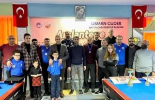 Battalgazi’deki Bilardo Şampiyonası Sona Erdi