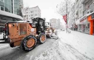 Karla Mücadele Çalışmalarında Araç ve Personel...