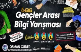 Battalgazi Belediyesi’nden Ödüllü Bilgi Yarışması