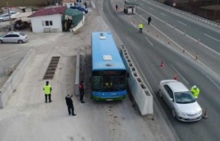 Jandarma Trafik Timleri tarafından denetleme yapıldı