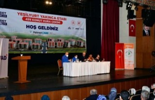 Yakınca Afet Konutlarında 1.Etap Kura Çekimi Yapıldı...