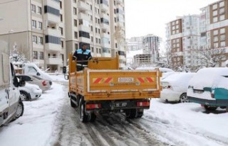 Battalgazi’de Başarılı Karla Mücadele Çalışması