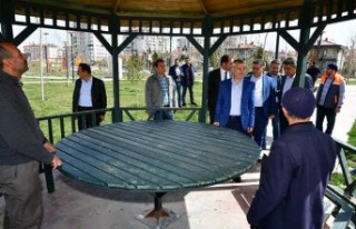 Başkan Çınar, Beylerderesi Şehir Parkında Ki...