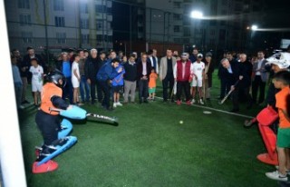 Başkan Çınar, İnönü Mahallesinde ki Yeşil Spor...