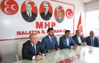 Başkan Gürkan, MHP İl Başkanlığını ziyaret...