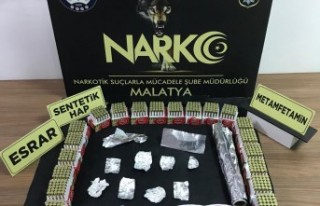 Malatya'da Narkotik ve TEM Operasyonu