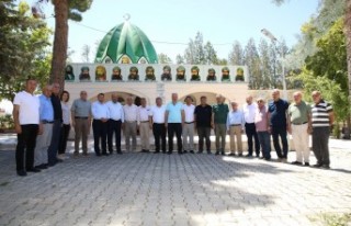 Başkan Güder’den Zeynel Abidin Türbesi Vakfına...