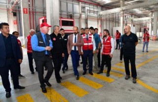 AFAD Başkanı Vali Yunus Sezer, Malatya'da İncelemelerde...
