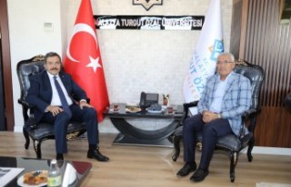 Başkan Güder’den Rektör Bentli’ye Hayırlı...