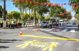 Trafikte Yaya Bilincinin Oluşturulması Amacıyla...