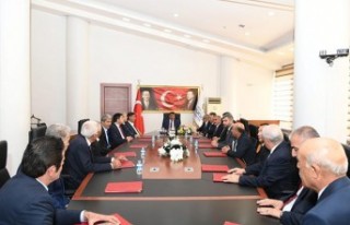 Başkan Gürkan,  Muhtar Dernekleriyle bir araya...