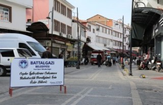 Battalgazi’deki 6 Sokakta Sağlıklaştırma Çalışmaları...