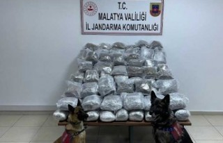 Malatya'da 83 kilo uyuşturucu ele geçirildi