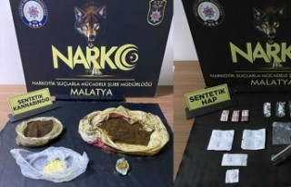 Malatya'da uyuşturucuya geçit yok: 7 tutuklama