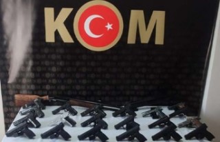 Silah Ticareti Operasyonu: 8 tutuklama