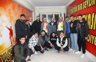 Malatyaspor Taraftarlardan Başkan Güder’e Coşkulu...