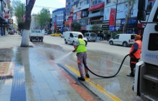 Dezenfeksiyon ve haşere ile mücadele  Çalışmalarına...