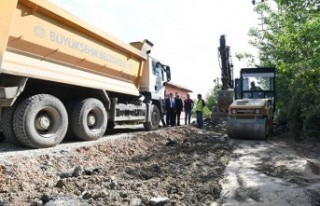 Orduzu’da Yol Aksları Bozulan Yollarda Zemin İyileştirme...