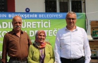 Aydın Büyükşehir Belediyesi’nden Kadın Arıcılara...