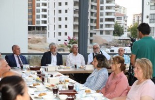 Başkan Güder Alevi Dedeleriyle Muharrem İftarında...