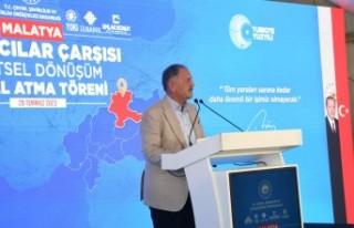 İlk Temel Atma Bakırcılar Çarşısı'nda