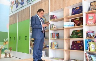 Başkan Gürkan Malatya İl Halk Kütüphanesinde...