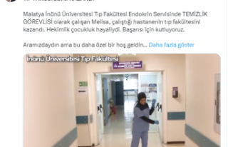 Melisa Metin’i Sağlık Bakanı Fahrettin Koca,...