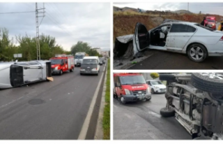 Malatya’daki üç ayrı trafik kazasında 8 kişi...