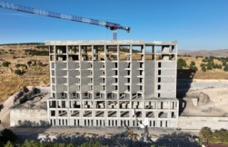 Orduzu Bölgesinde Yapılan Polis Evi İnşaat Çalışmalarına...