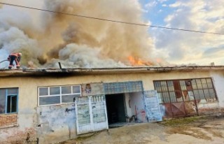 Darende Sanayisinde Yangın: 7 İş Yeri Zarar Gördü