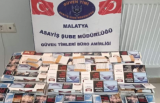 Malatya'da 120.000 adet gümrük kaçağı sigara...
