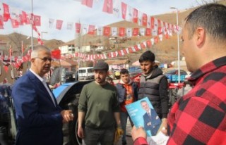 MBB Bağımsız Adayı Gezer, Kuluncak'ta