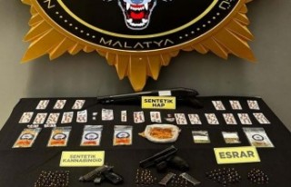 Malatya'da Uyuşturucu Operasyonu; 21 Gözaltı