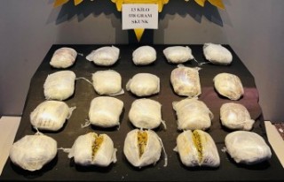 Yolcu Otobüsünde 13 Kilogram Skunk Ele Geçirildi
