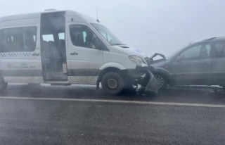 Pütürge Yolunda Kaza; 1 yaralı
