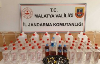 Malatya'da 72 Litre Etil Alkol Ele Geçirildi