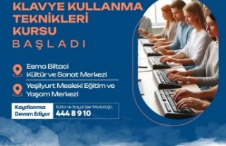 Yeşilyurt Belediyesi Yeni Meslek Edindirme Kursları...