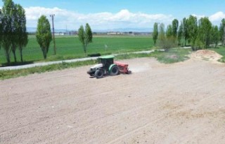 Battalgazi Belediyesi’nden yeşil alanda üretim...
