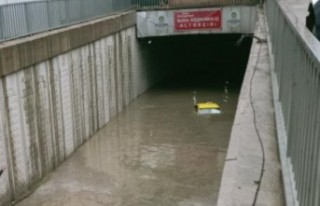 Malatya’da Sağanak Yağmur Hayatı Olumsuz Etkiledi