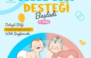 Battalgazi Belediyesi'nden Ailelere Destek: Bebek...