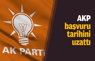 AK Parti'de Aday Adaylık Başvuru Süresi Uzatıldı!