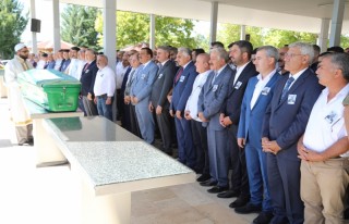 Başkan Güder, Haydar Karaduman’ın cenaze törenine...