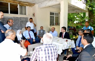 Başkan Gürkan, Akçadağ İlçesi Aydınlar mahallesini...