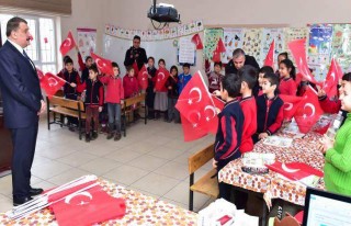 Başkan Gürkan, İlkokul Öğrencileri İle Bir Araya...