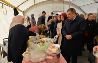 Başkan Gürkan, Yerli Malı Haftası Etkinliğine...