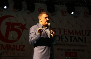 Başkan Gürkan:'Milletimizin Kahramanlığı Darbe...